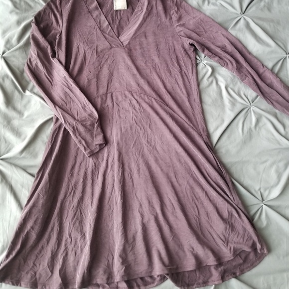 Purple Anthropologie Dress - Picture 3 of 4